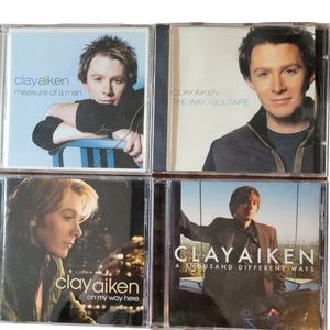 Clay Aiken CD collection